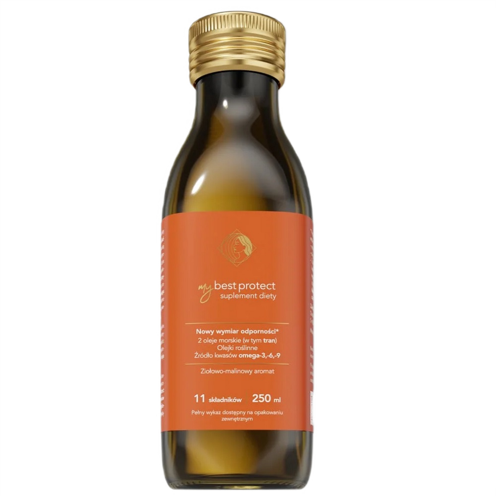 87227381718882006 MyBestProtect suplement diety malinowy 250ml - obrazek 1