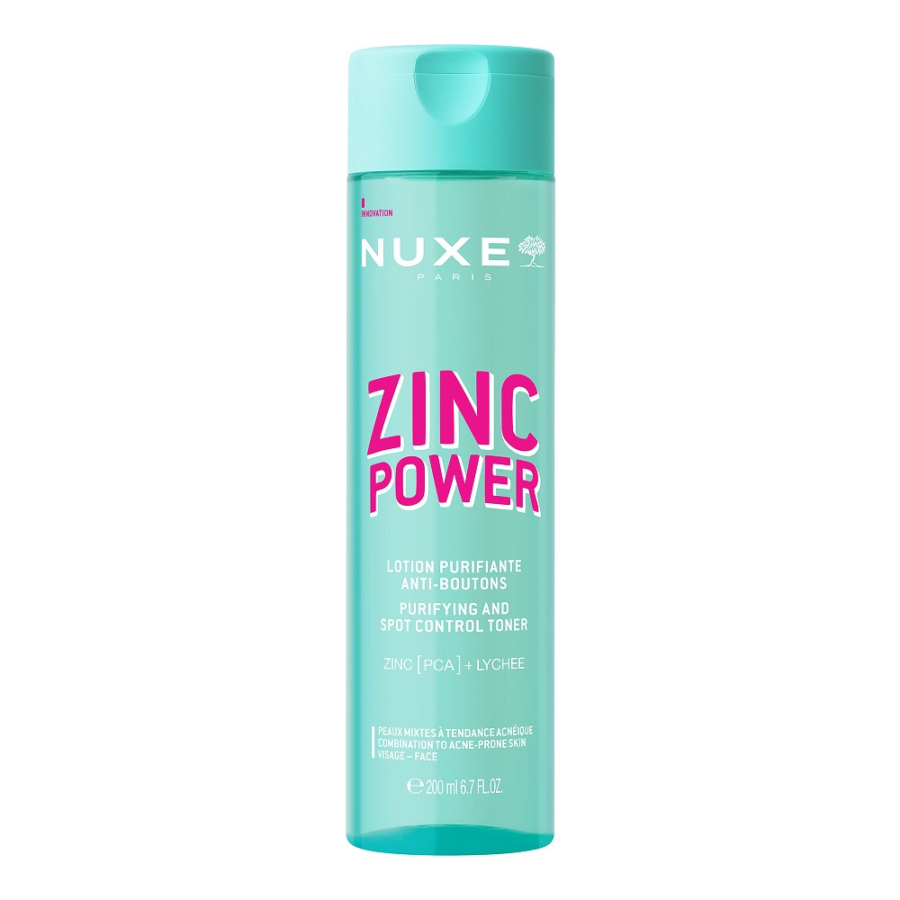 87248961761850904 Zinc Power oczyszczający tonik zwalczający wypryski 200ml - obrazek 1