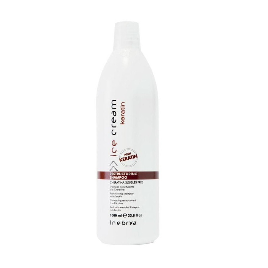 87279721632153153 Ice Cream Keratin Restructuring Shampoo restrukturyzujący szampon do włosów z keratyną 1000ml - obrazek 1
