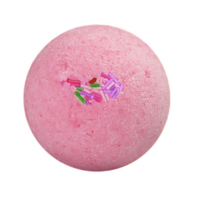 87356931692968344 Musująca kula do kąpieli Malina z Cytryną 110g - obrazek 1