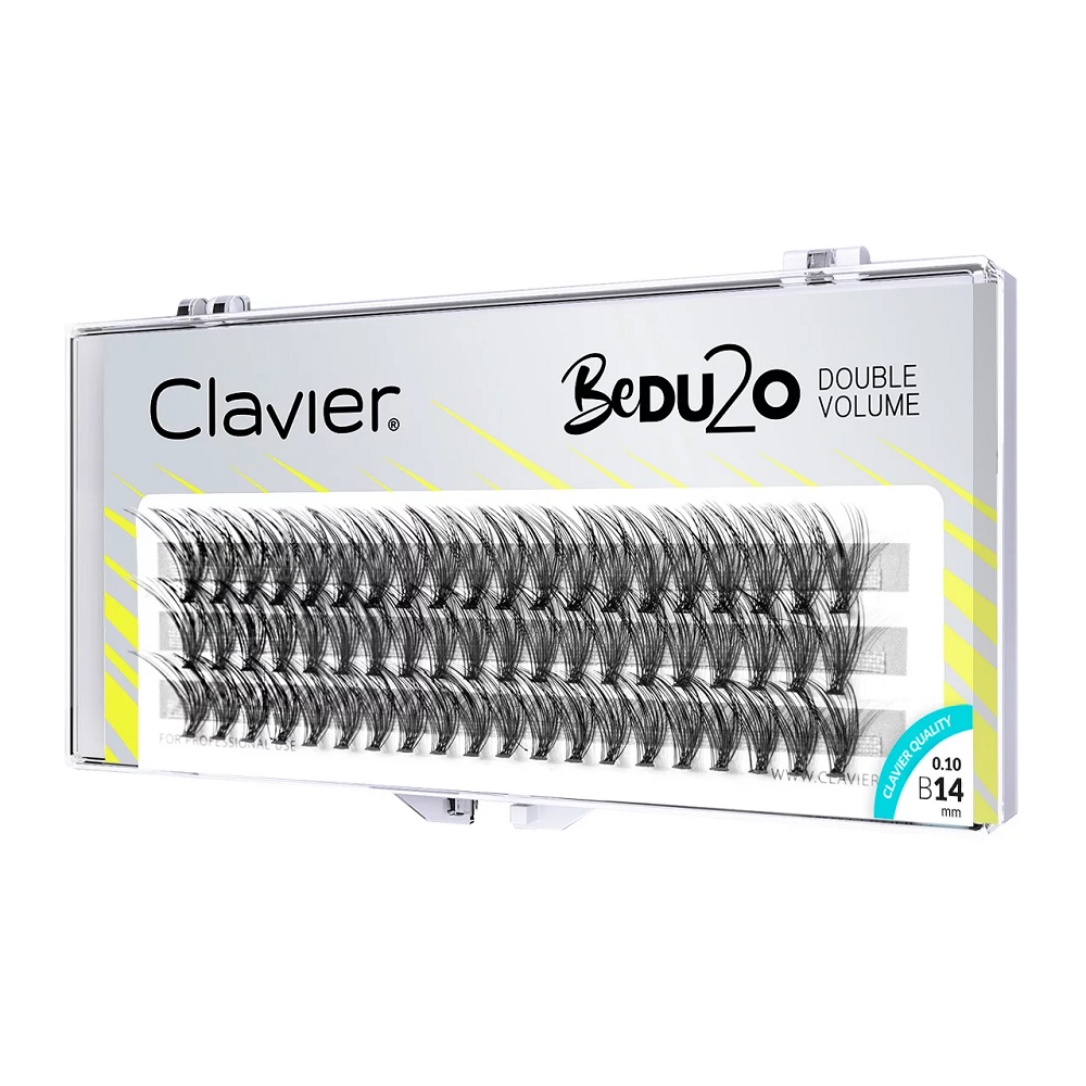 87374741688994948 BeDU2O Double Volume kępki rzęs 14mm - obrazek 1