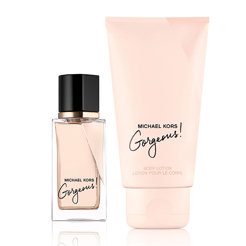 87374911650363405 Gorgeous zestaw woda perfumowana spray 30ml + balsam do ciała 75ml - obrazek 1