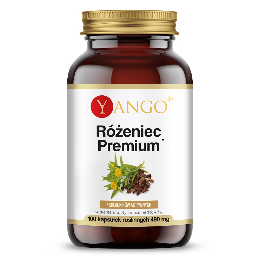 87430381744949823 Różeniec Premium suplement diety 100 kapsułek - obrazek 1