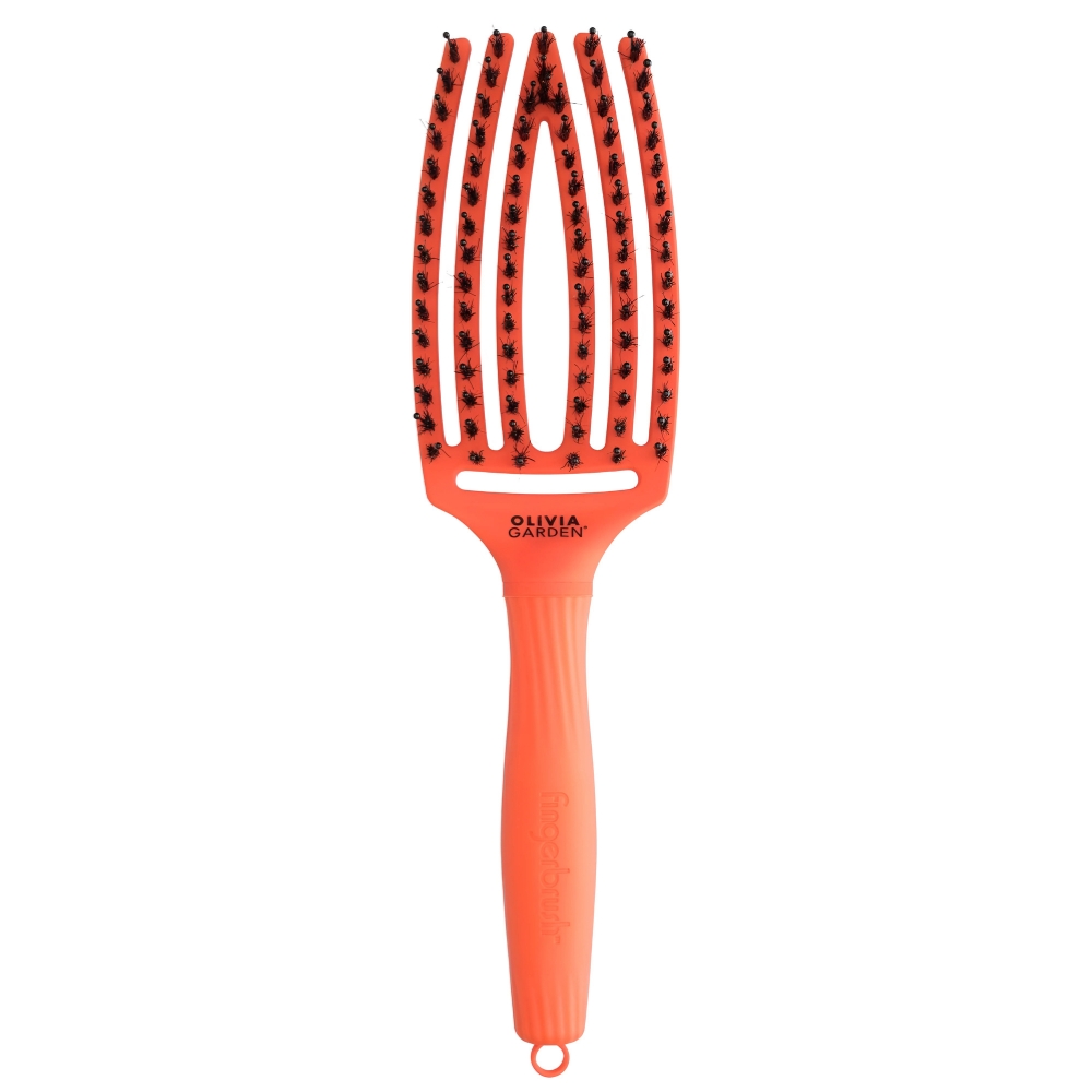 87507201752728985 FingerBrush Dolce Vita szczotka do włosów Orange Spritz - obrazek 1
