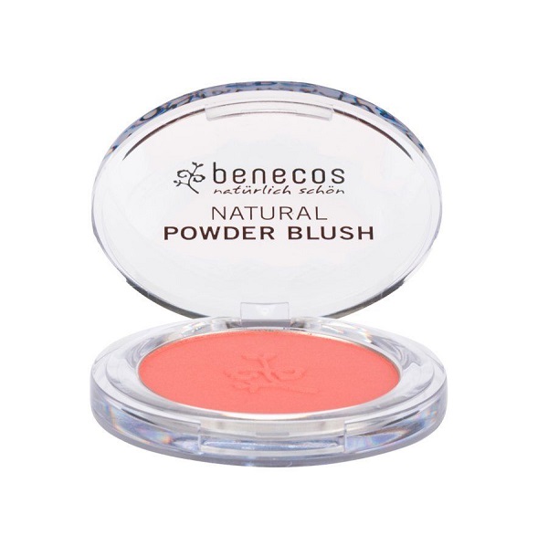 87511771615365187 Natural Powder Blush naturalny róż do policzków Sassy Salmon 5.5g - obrazek 1
