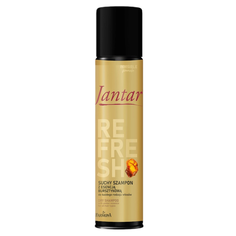 87581281716962896 Jantar suchy szampon z esencją bursztynową do każdego rodzaju włosów 180ml - obrazek 1
