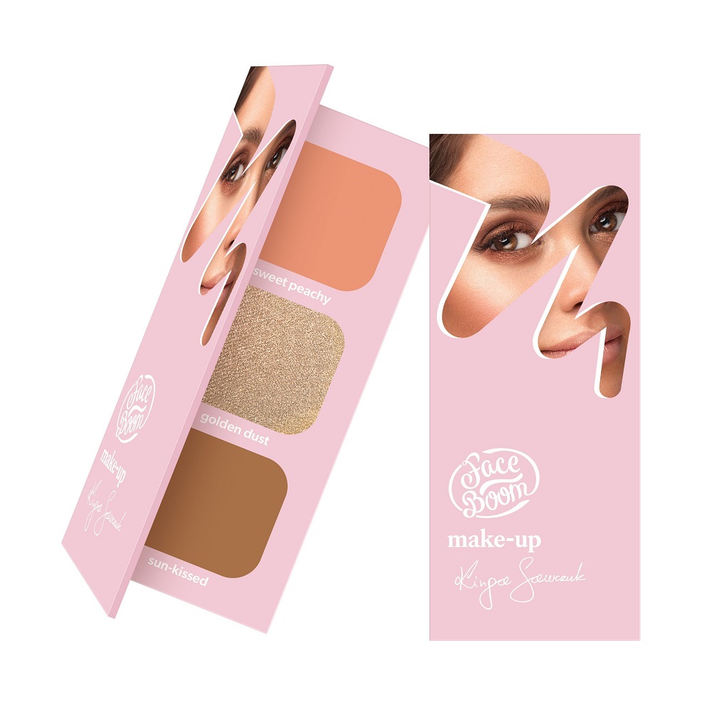 87715441737974513 Face Palette paleta do konturowania twarzy Brunette 21g - obrazek 1
