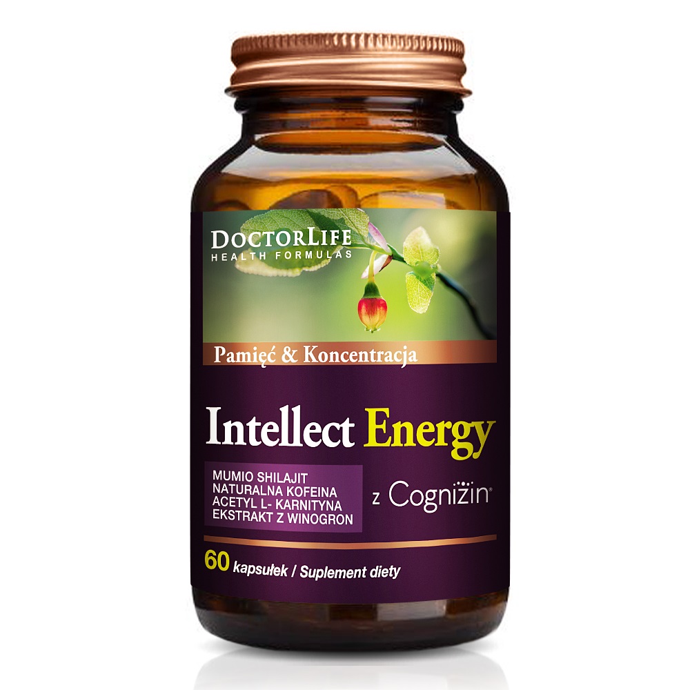 87758671690365167 Intellect Energy suplement diety wspomagający funkcje poznawcze 60 kapsułek - obrazek 1