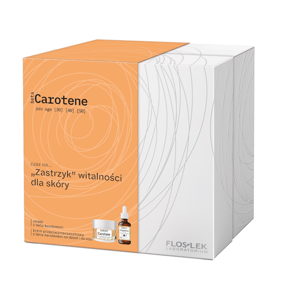 87765591713843095 betaCarotene Pro Age zestaw olejek z beta-karotenem 30ml + krem przeciwzmarszczkowy 50ml - obrazek 1