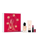 Si zestaw woda perfumowana spray 50ml + balsam do ciała 75ml + mini pomadka do ust 400