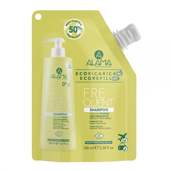 87880901741615562 Frequent szampon do włosów refill 100ml - obrazek 1