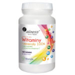 Witaminy i minerały 100% z żeń-szeniem suplement diety 120 tabletek