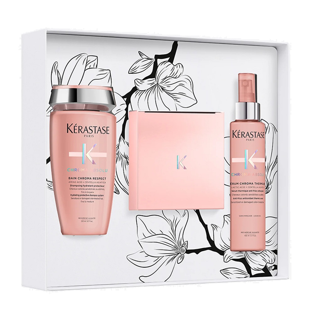 87899501699606963 Chroma Absolu Spring zestaw szampon do włosów 250ml + maska do włosów 200ml + spray termoochronny do włosów 150ml - obrazek 1
