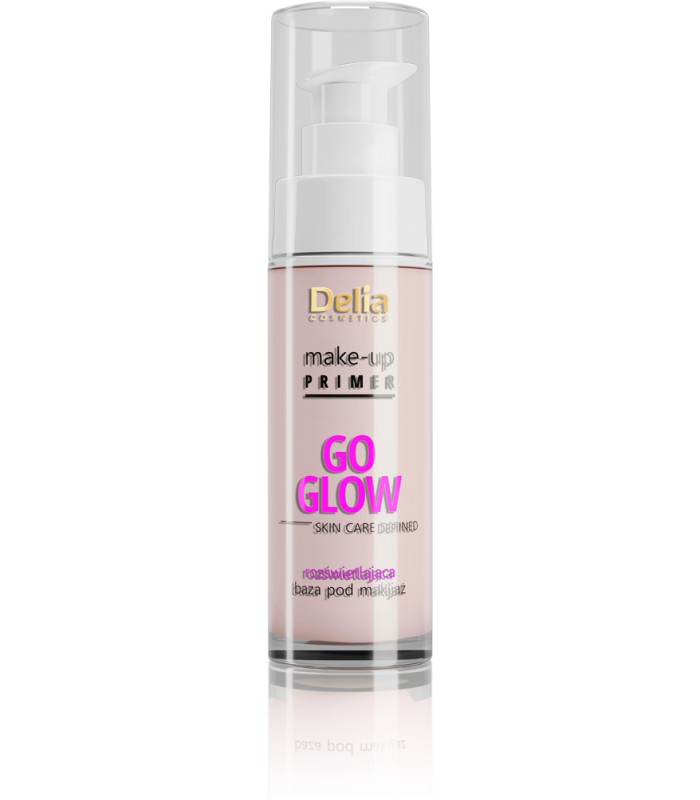 87925391618463078 Make-Up Primer Go Glow Skin Care Defined rozświetlająca baza pod makijaż 30ml - obrazek 1