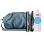 Explosive zestaw tusz do rzęs 12ml + kredka do oczu + płyn micelarny 150ml + torebka
