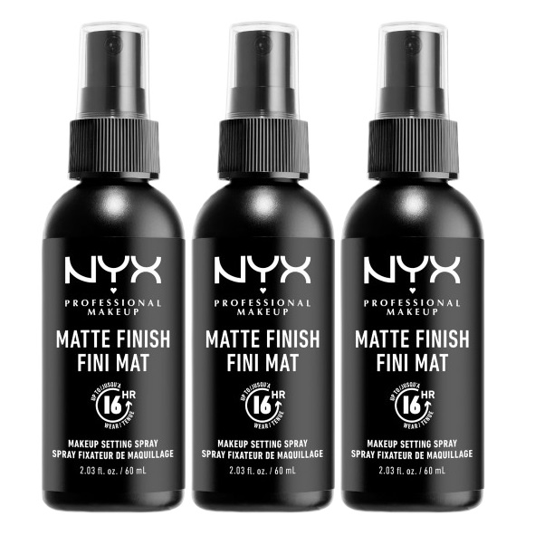 88092181759602757 Matte Setting Spray Trio zestaw utrwalaczy do makijażu 3x60ml - obrazek 1