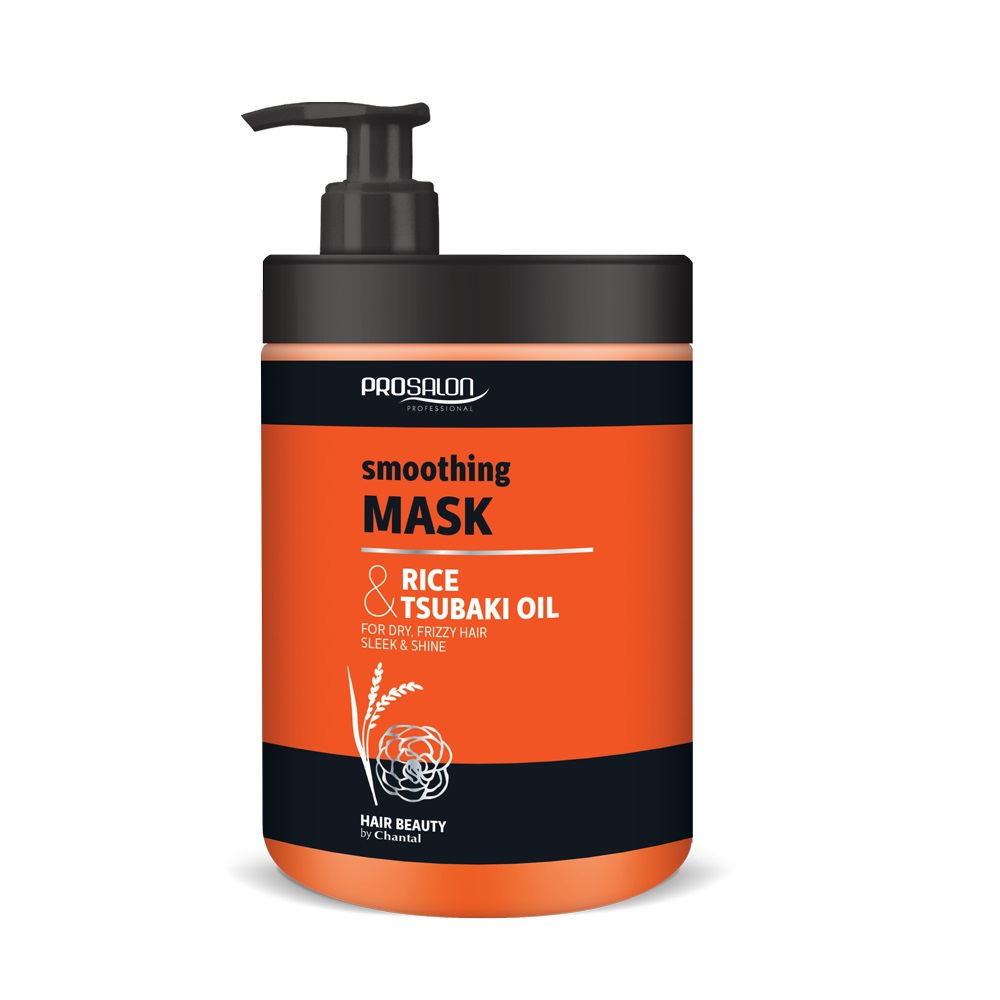 88093601665665695 Prosalon Smoothing Mask wygładzająca maska do włosów z ryżem i olejem tsubaki 1000g - obrazek 1