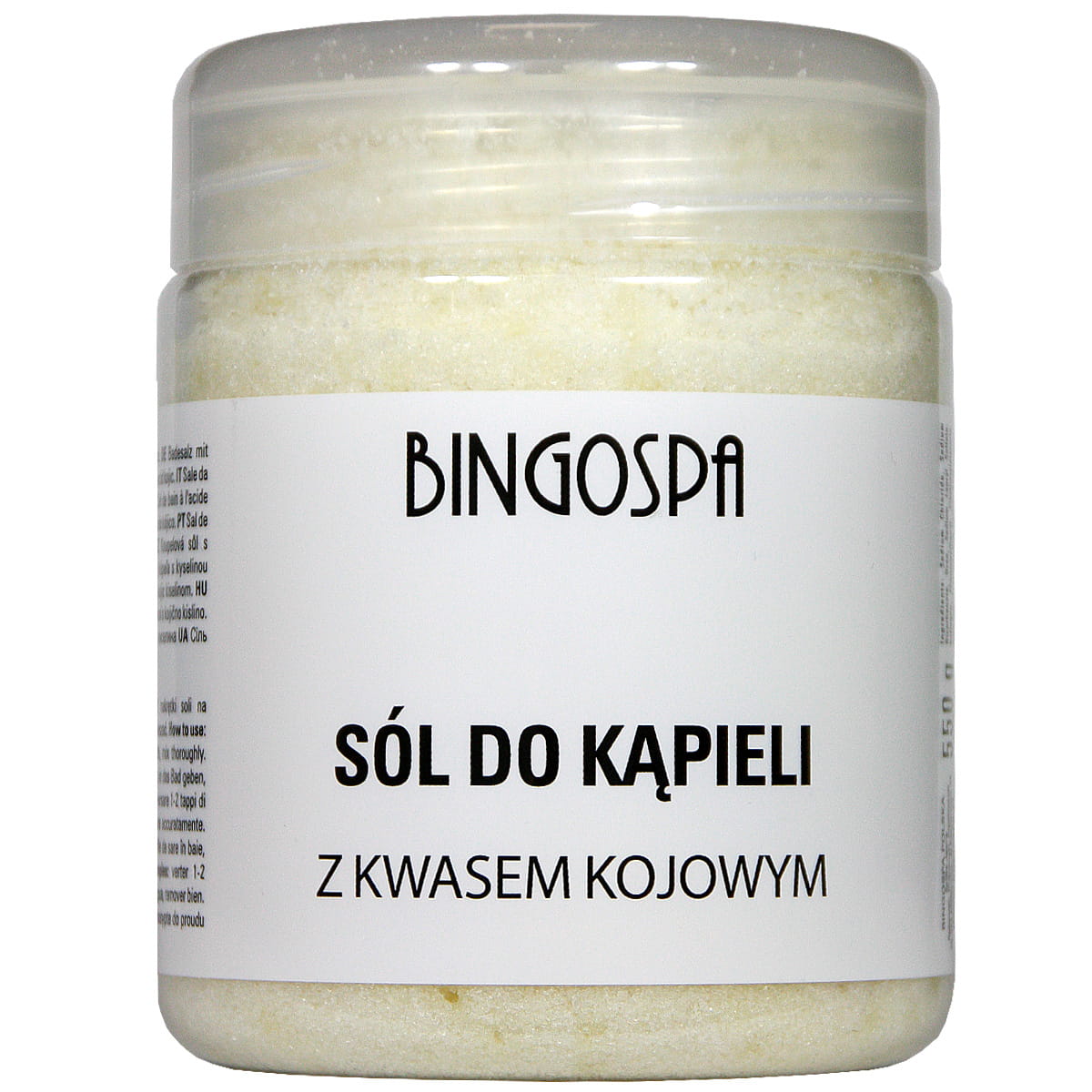 88102211748495775 Sól do kąpieli z kwasem kojowym 550g - obrazek 1