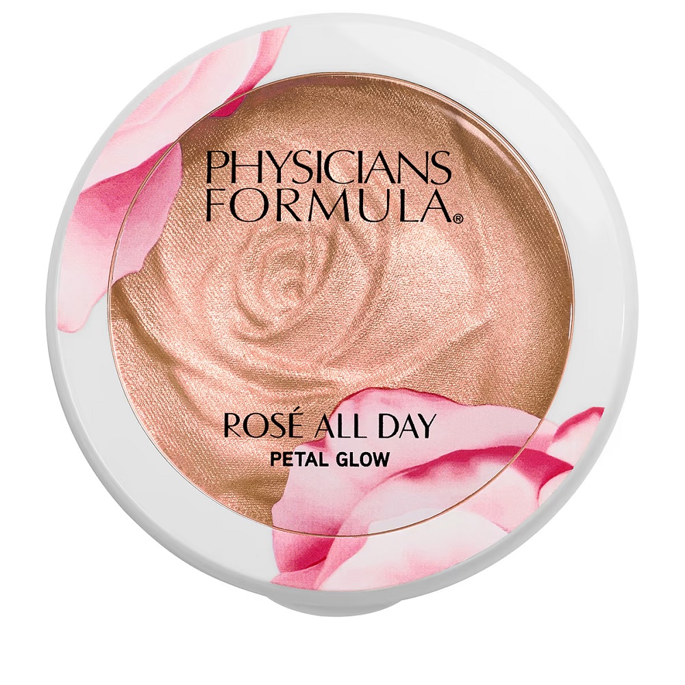 8821701652199407 Rose All Day Petal Glow rozświetlacz do twarzy i ciała Soft Petal 9.2g - obrazek 1