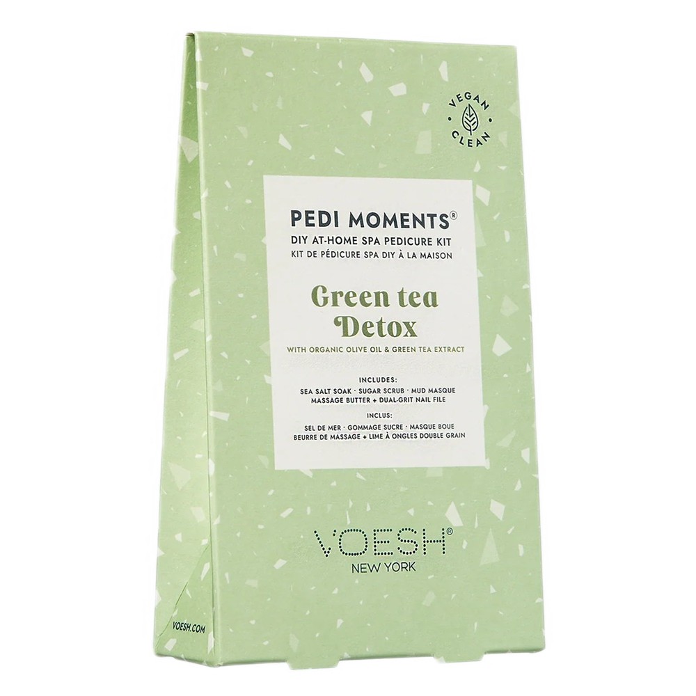 88219531753090133 Pedi Moments zestaw do 4-etapowego pedicure Green Tea Detox - obrazek 1