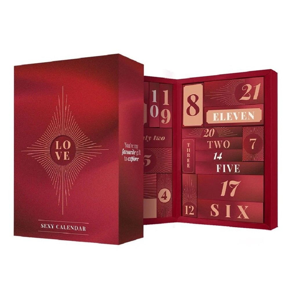 88281541757666230 Love Sexy Calendar kalendarz adwentowy z zabawkami erotycznymi 24szt - obrazek 1