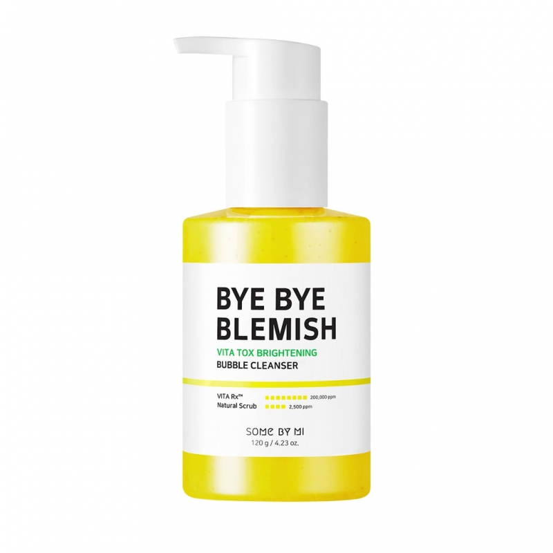 88299961685610505 Bye Bye Blemish Vita Brightening Bubble Cleanser odżywcza pianka oczyszczająca do twarzy 120g - obrazek 1