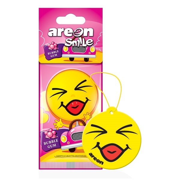 88336041597321116 Smile Dry odświeżacz do samochodu Bubble Gum - obrazek 1