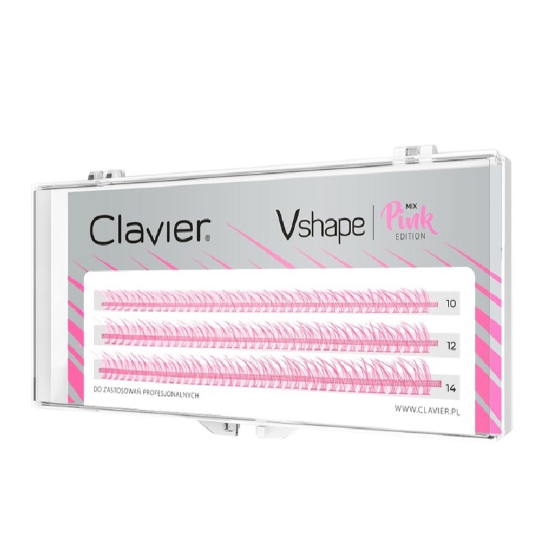 88354481742294492 Vshape Colour Edition kępki rzęs Pink Mix - obrazek 1