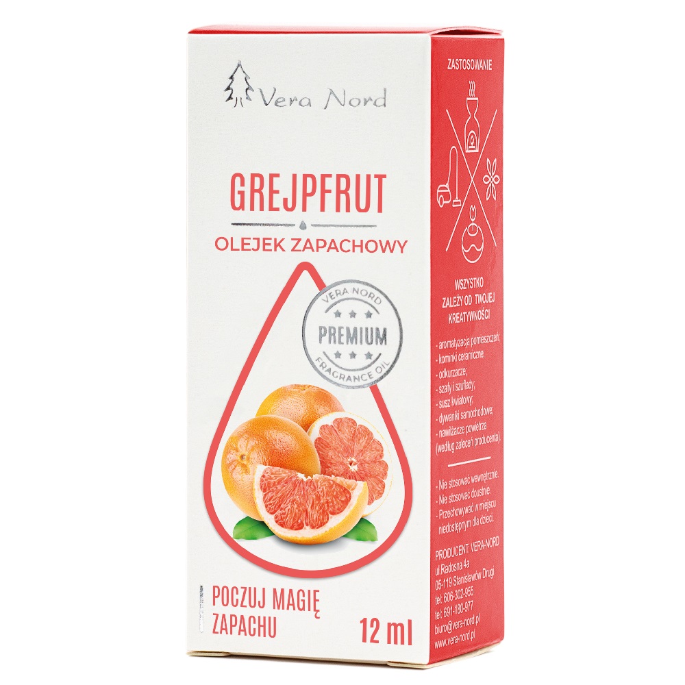 88362261697182218 Olejek zapachowy Grejpfruit 12ml - obrazek 1