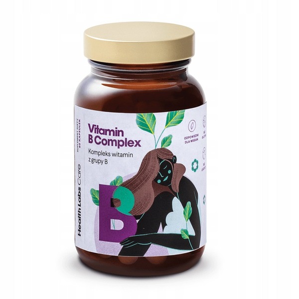 88366531634106806 Vitamin B Complex kompleks witamin z grupy B suplement diety 60 kapsułek - obrazek 1