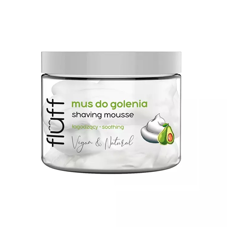 88606381648535198 Shaving Mousse mus do golenia z awokado i niacynamidem 200ml - obrazek 1
