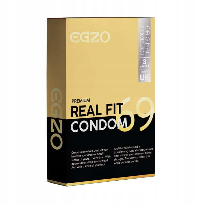 88622431628686563 Traditional Condom prezerwatywy Real Fit 3szt. - obrazek 1