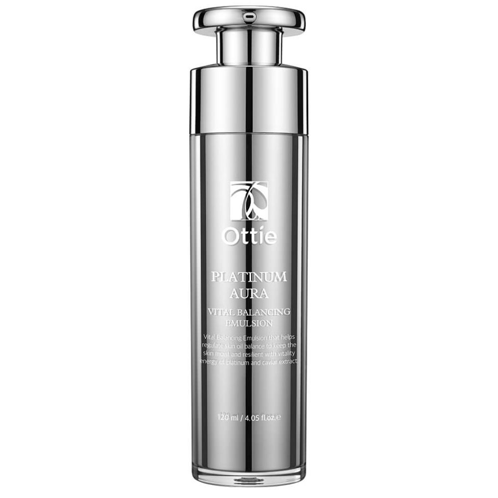 88680351752401014 Platinum Aura przeciwstarzeniowa emulsja do twarzy z platyną 120ml - obrazek 1