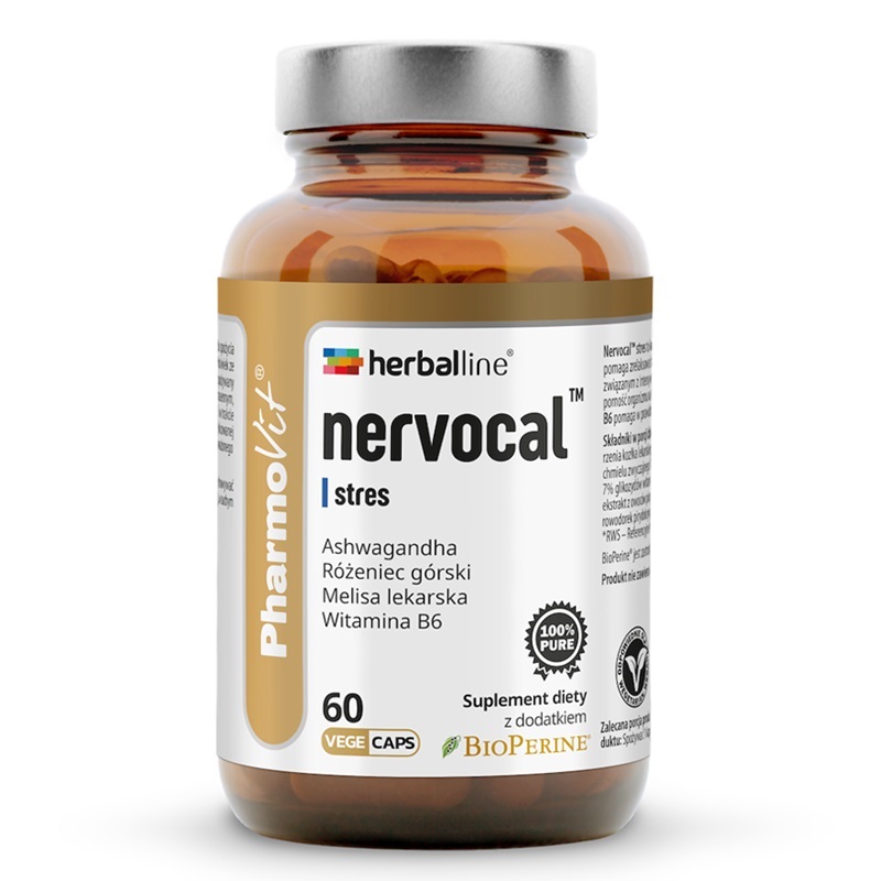 88700821746606644 Nervocal stres suplement diety 60 kapsułek - obrazek 1