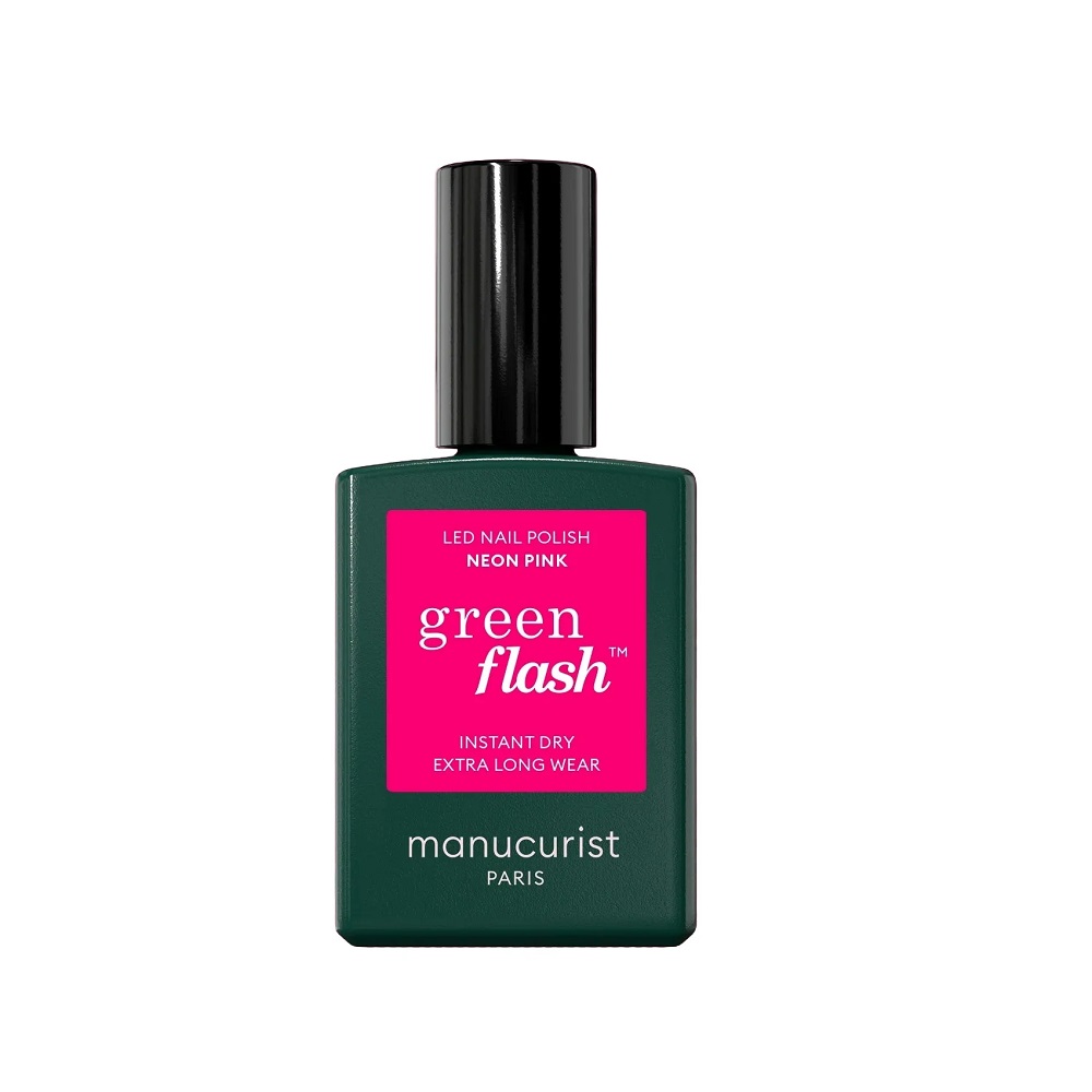 88702491768216629 Green Flash Nail Polish lakier do paznokci Neon Pink 15ml - obrazek 1