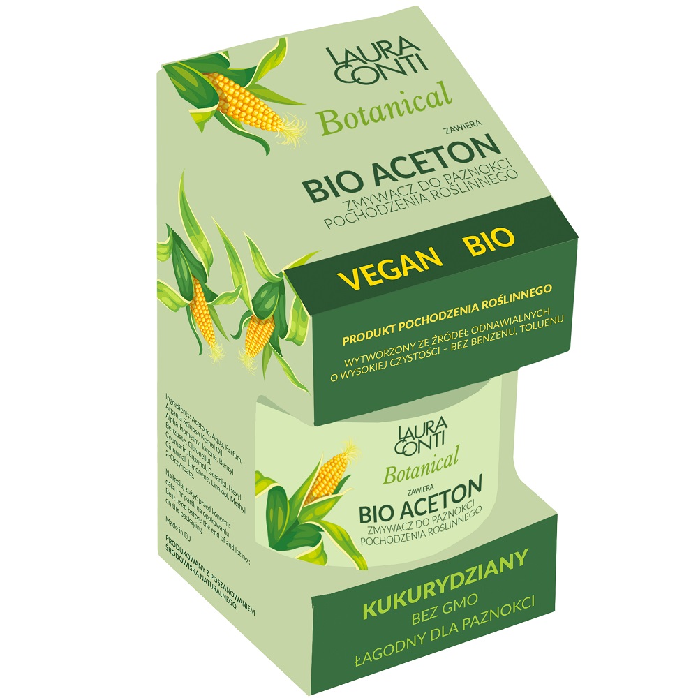 88723831602145862 Botanical Bio Aceton zmywacz do paznokci pochodzenia roślinnego 50ml - obrazek 1