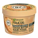 Fructis Cocoa Butter Hair Food wygładzająca maska do włosów puszących się i niesfornych 400ml