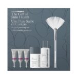 The Peel Power-Up Set zestaw delikatny żel do mycia twarzy 50ml + enzymatyczny puder ryżowy 13g + peeling stymulujący odnowę komórkową 3x3ml + pędzelek