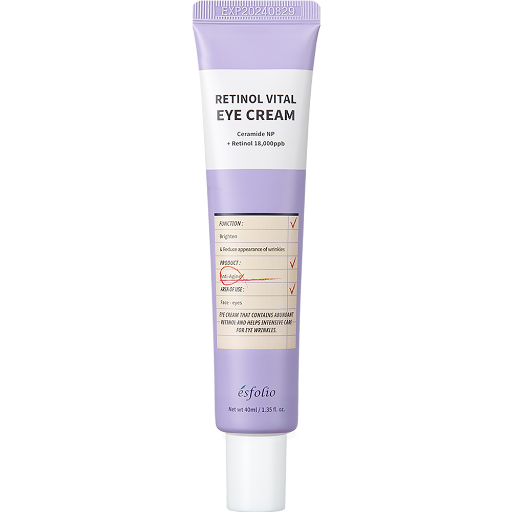 88824771751616885 Retinol Vital Eye Cream rewitalizujący krem pod oczy z retinolem 40ml - obrazek 1