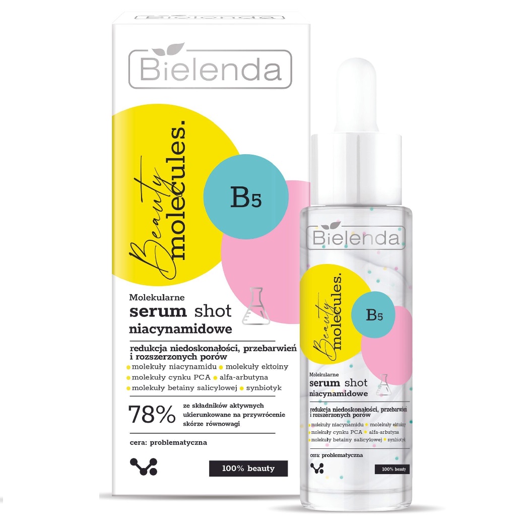 88828801688731388 Beauty Molecules molekularne niacynamidowe serum shot 30g - obrazek 1