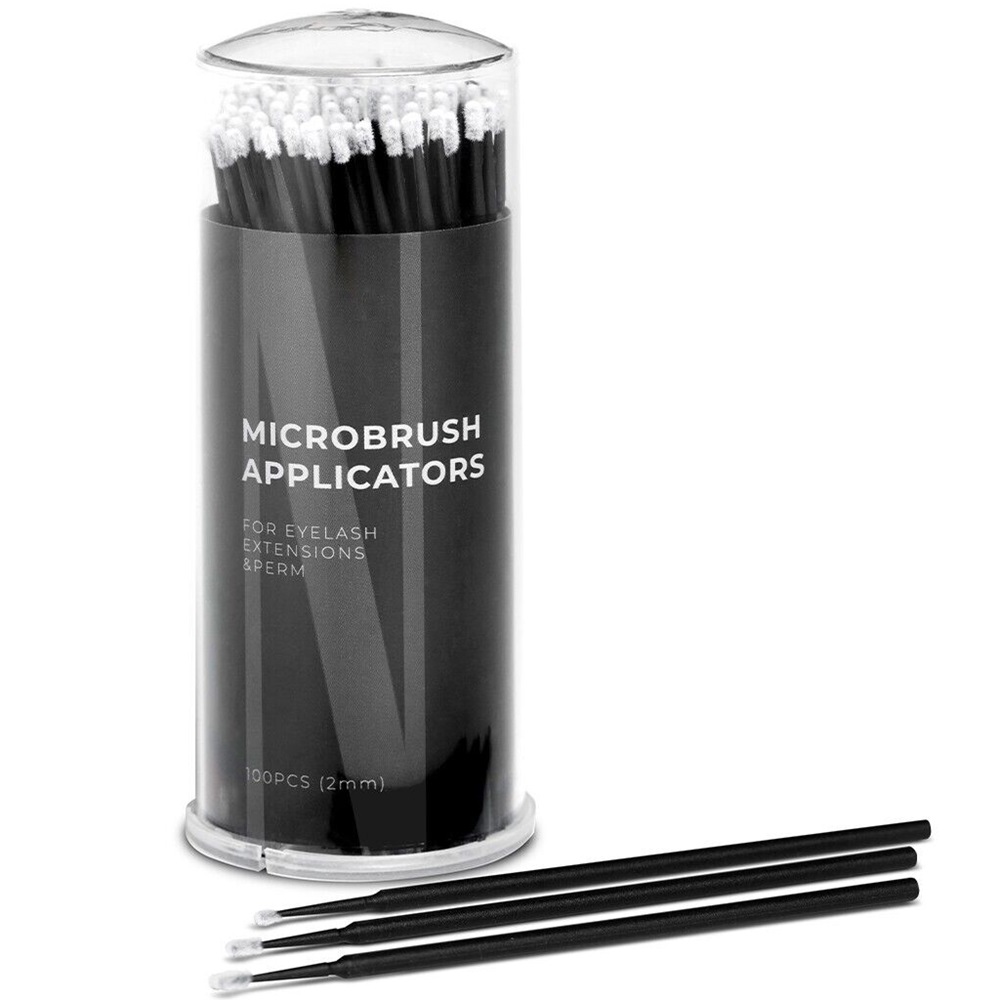 88835741715769032 Microbrush Applicators bezwłókienkowe aplikatory do rzęs 2mm 100szt. - obrazek 1