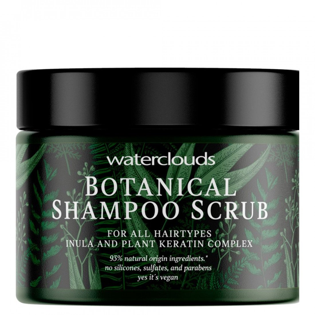 88855931657870666 Botanical Shampoo Scrub kremowy szampon peelingujący do każdego rodzaju włosów 200ml - obrazek 1