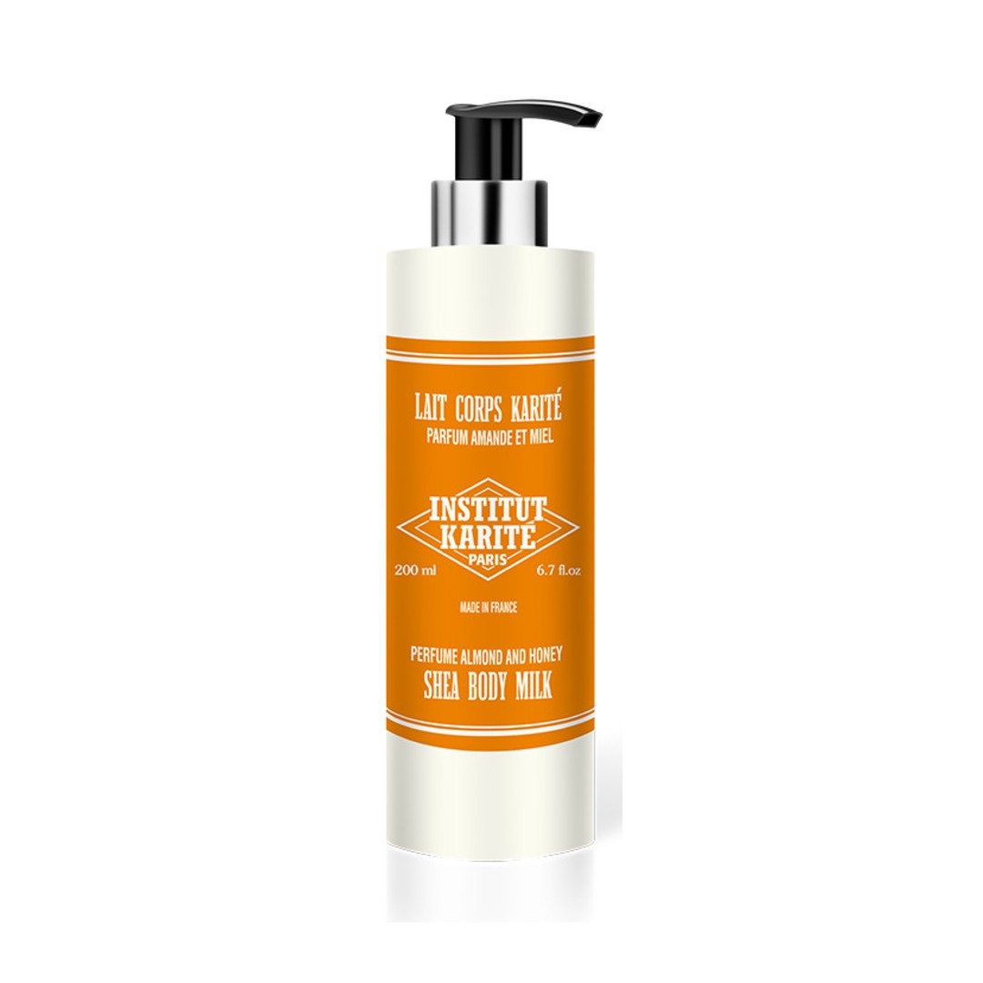 88863181625559195 Shea Body Milk mleczko do ciała z masłem Shea Miód i Migdały 200ml - obrazek 1
