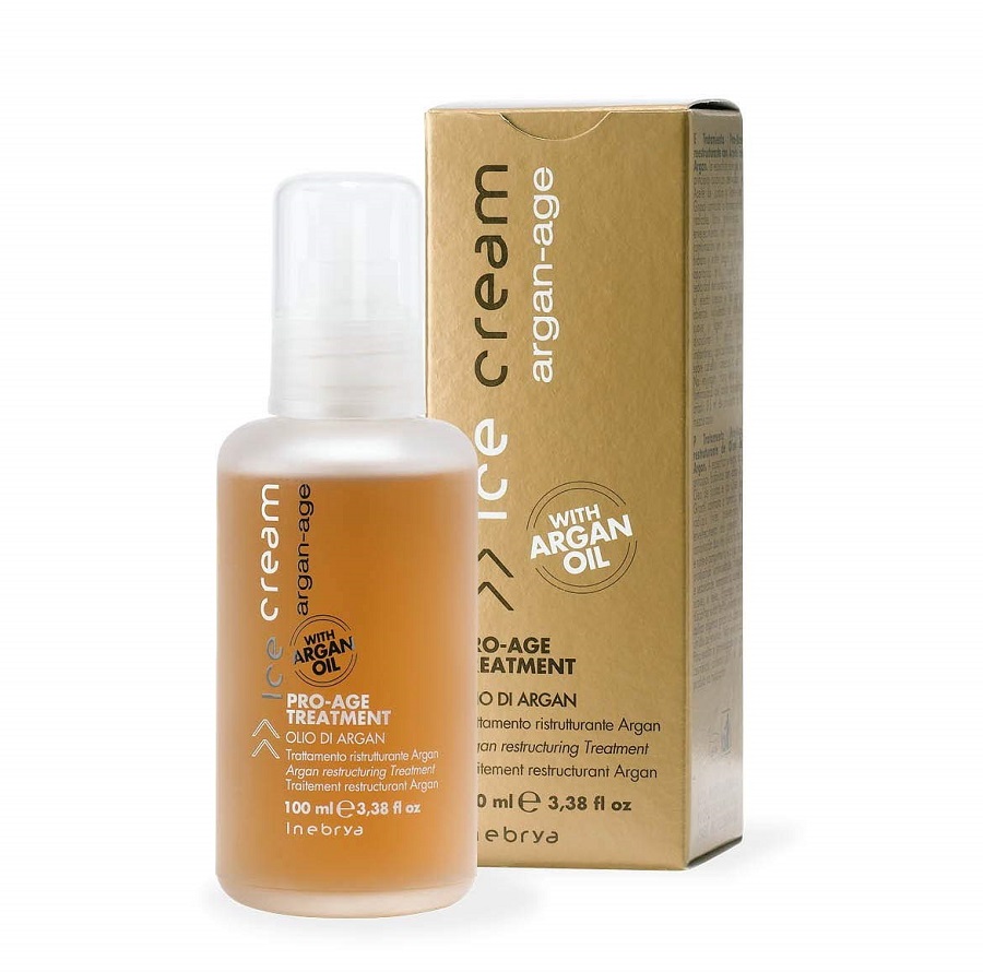 88915511602130401 Ice Cream Argan-Age Pro-Age Treatment kuracja do włosów z olejkiem arganowym 100ml - obrazek 1