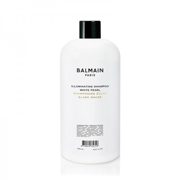 88923691659433545 Illuminating Shampoo White Pearl szampon korygujący odcień do włosów blond i rozjaśnianych 1000ml - obrazek 1