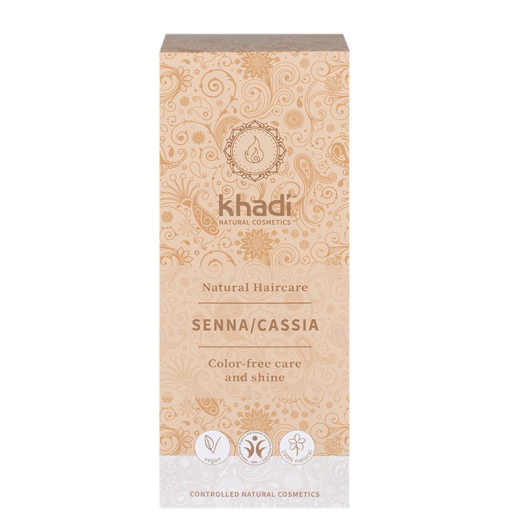 89002881697191995 Natural Haircare bezbarwna henna do włosów Senna/Cassia 100g - obrazek 1