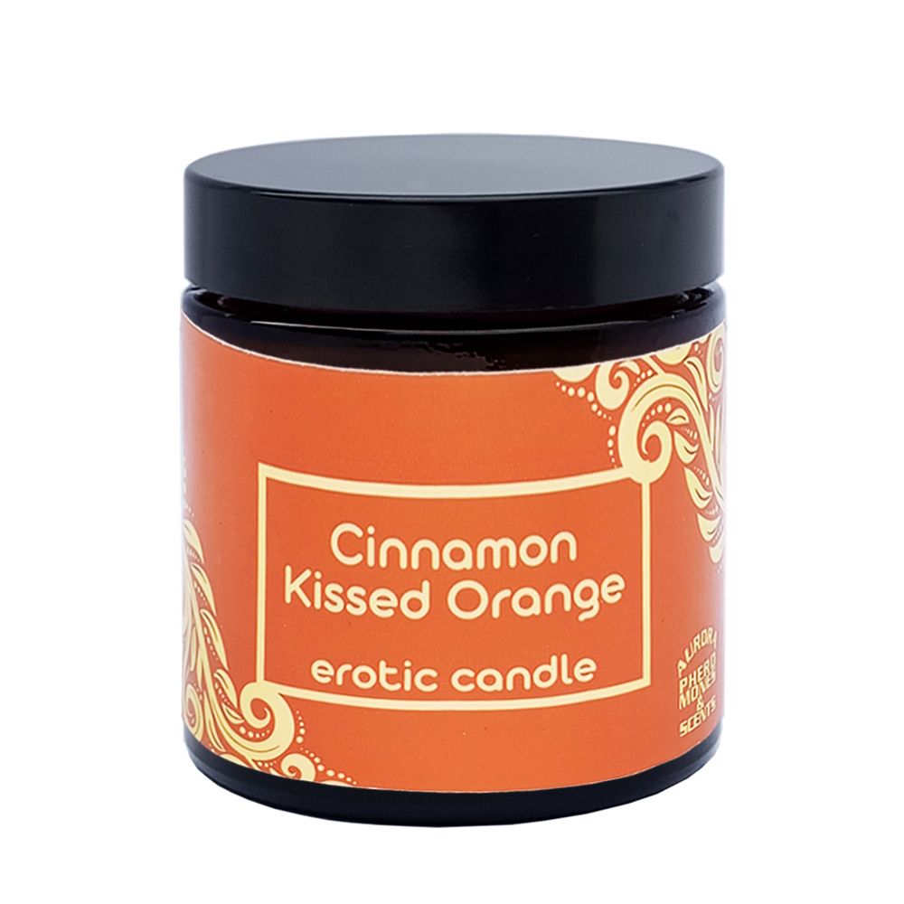 89055441712118791 Erotic Candle erotyczna świeca zapachowa Cinnamon Kissed Orange - obrazek 1