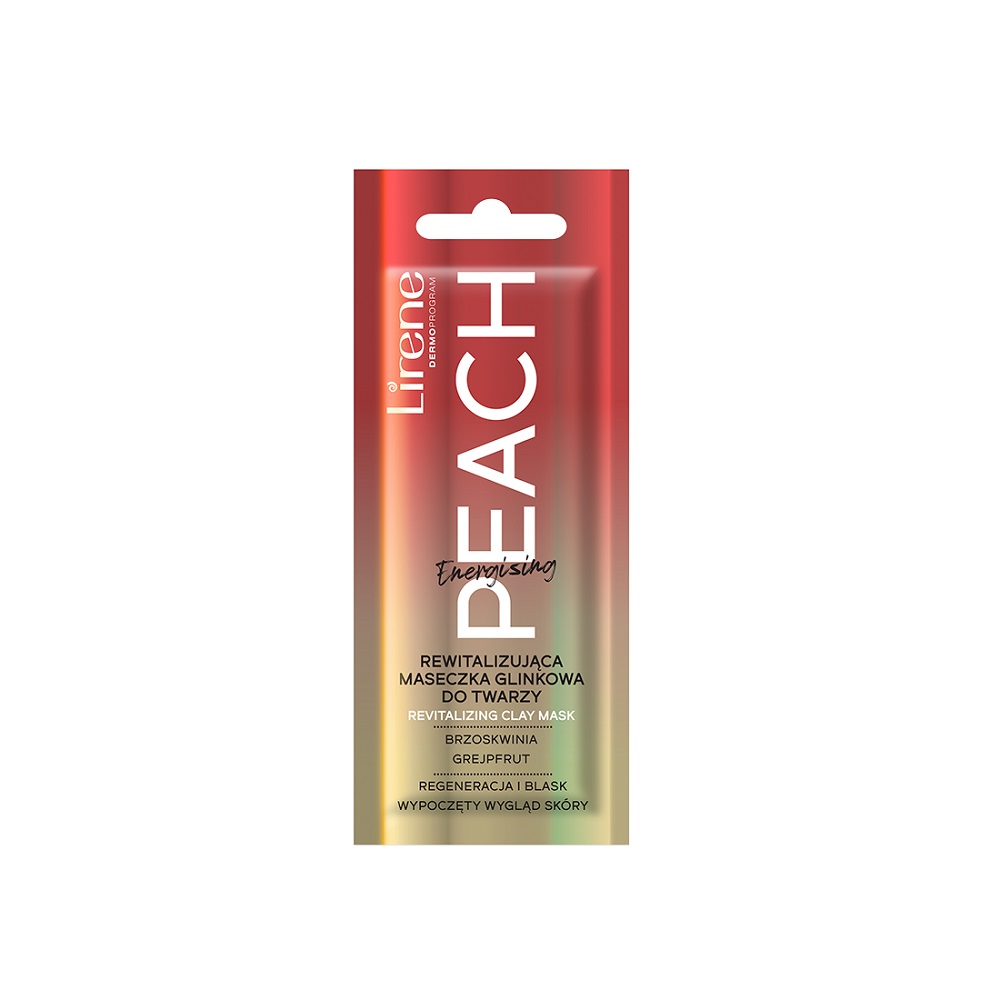 89057911660201481 Rewitalizująca maseczka glinkowa do twarzy Peach 6ml - obrazek 1