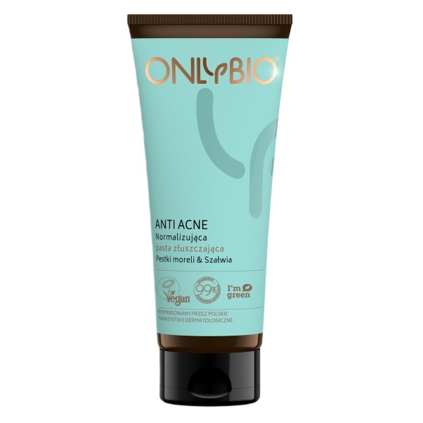 89067481707993394 Anti Acne normalizująca pasta złuszczająca Pestki moreli & Szałwia 75ml - obrazek 1