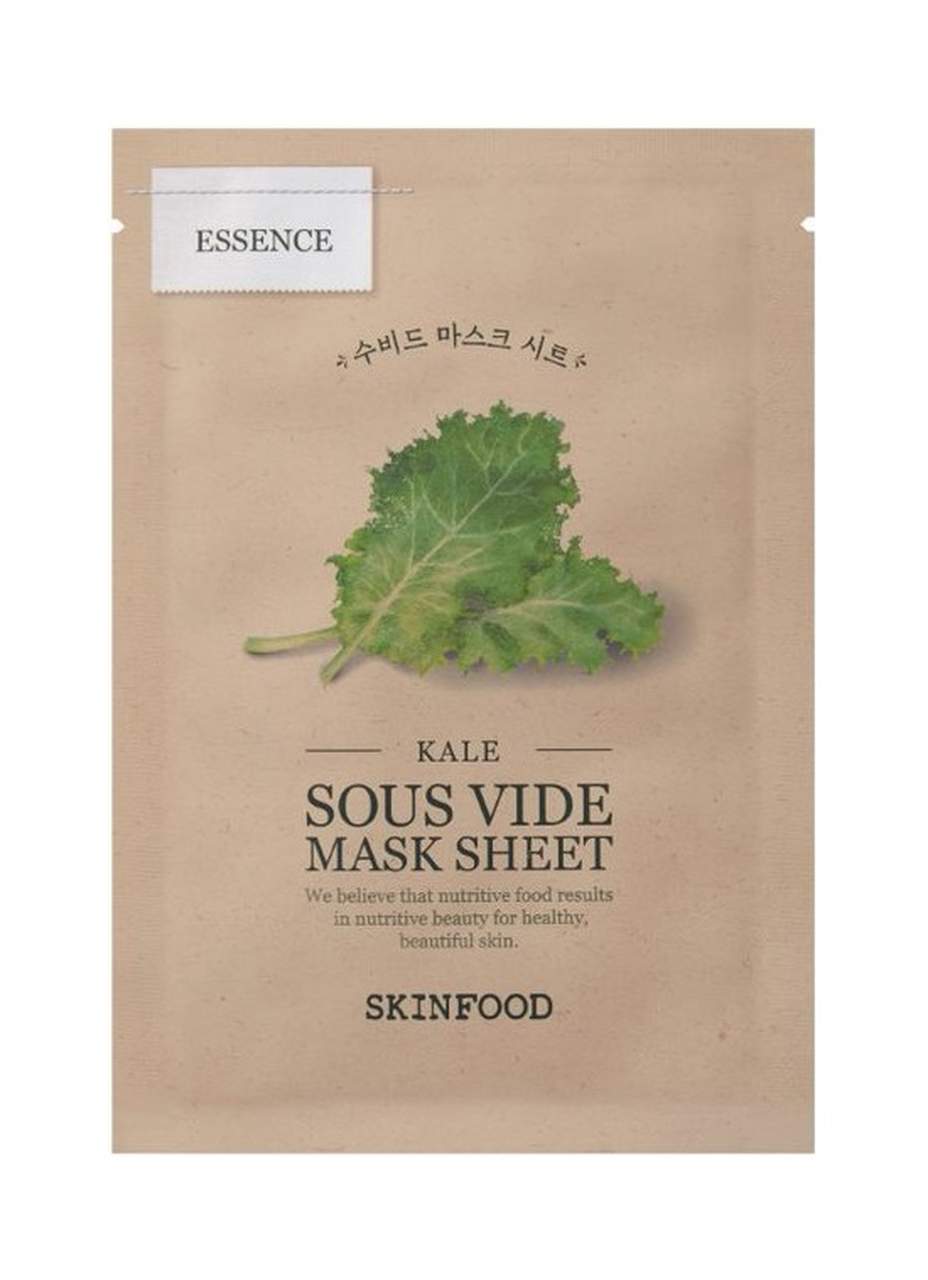 89096691631676330 Kale Sous Vide Mask Sheet odświeżająco-nawilżająca maseczka w płachcie 22g - obrazek 1